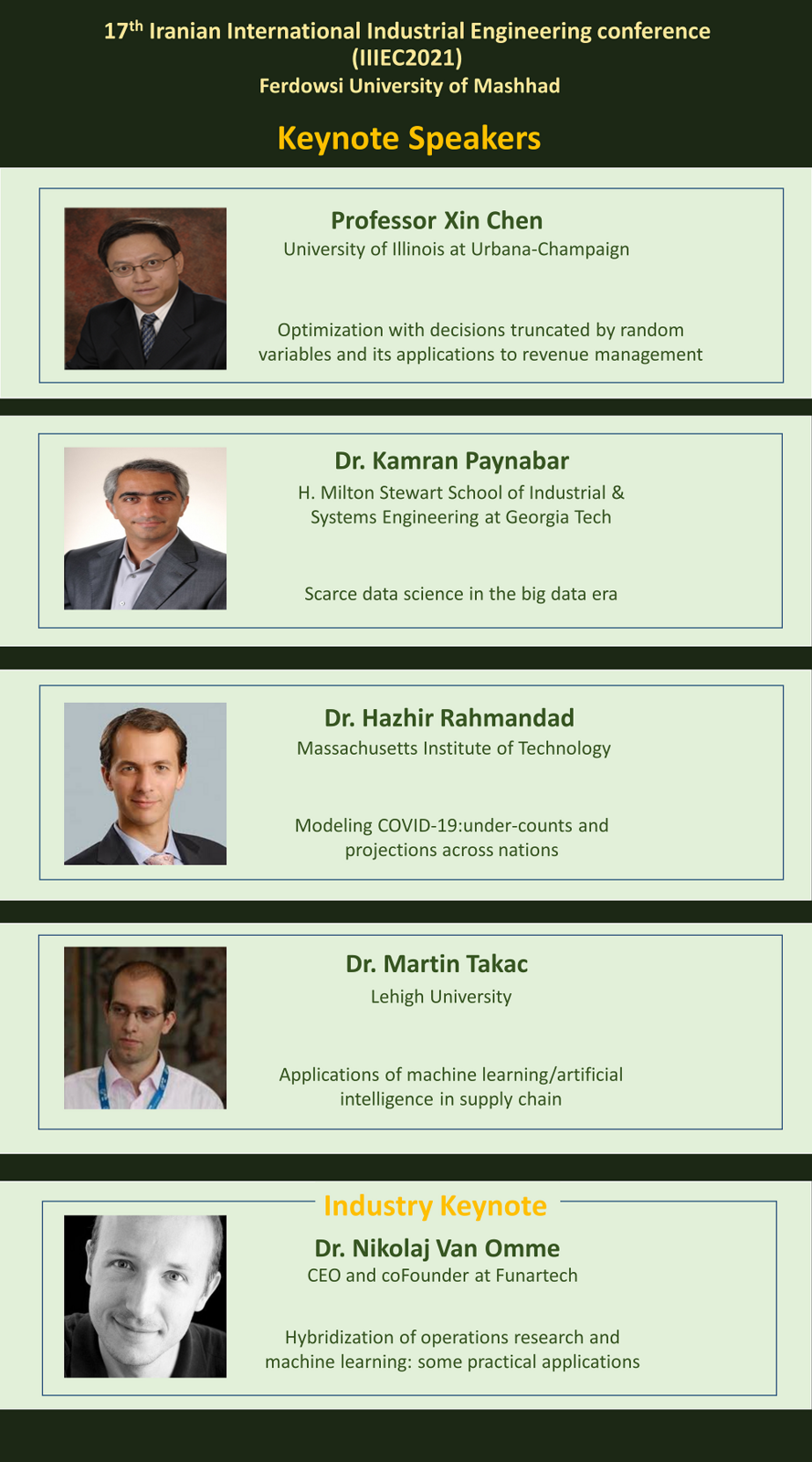 17th IIIEC conference