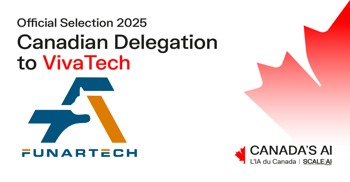 Funartech is officially part of the Canadian Delegation to VivaTech in Paris
